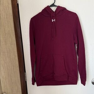 Under Armour Men's Maroon Hoodie Sweater